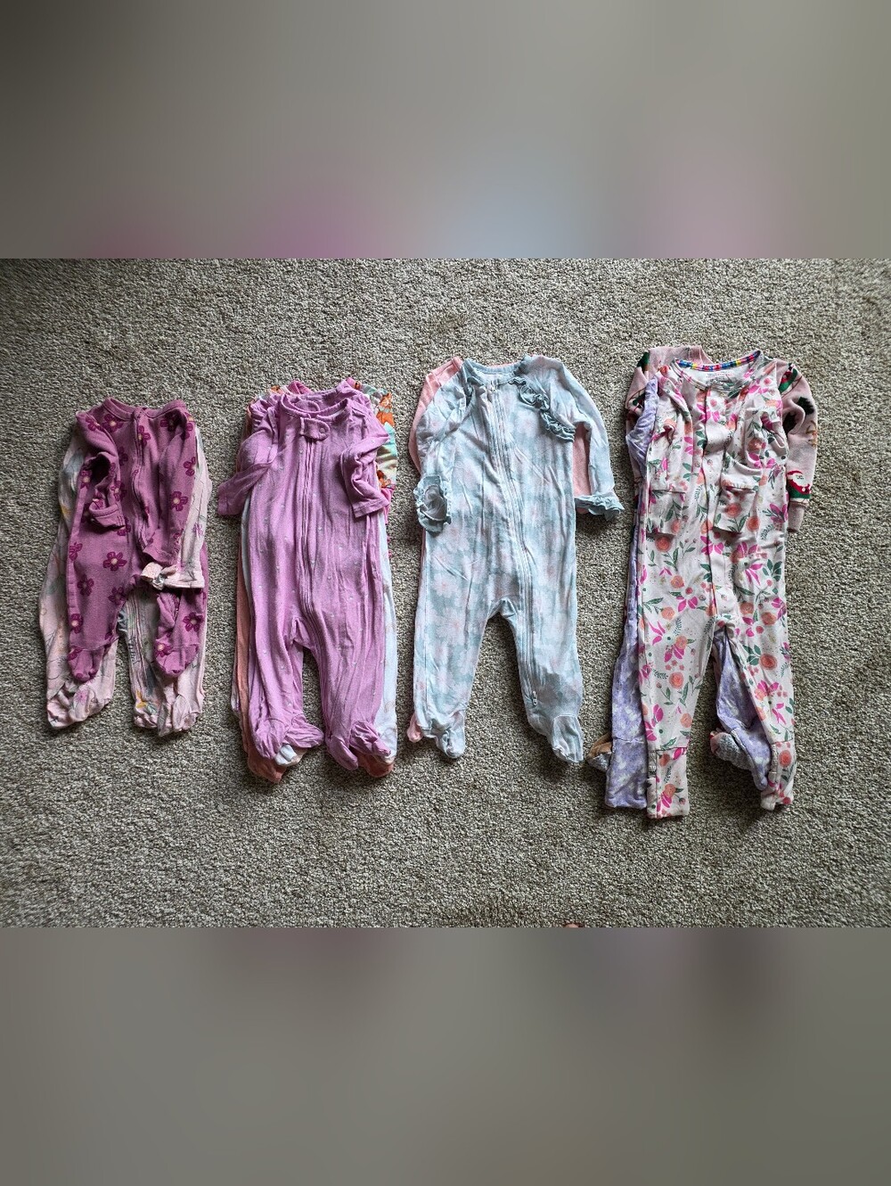 Baby Girl Sleeper Bundle